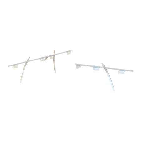 Weather Guard BULKHEAD ACCESSORIES For Mounting Shelves In Ford Transit With Upper Rails Mounting Plates Hardwa 975102-3-01